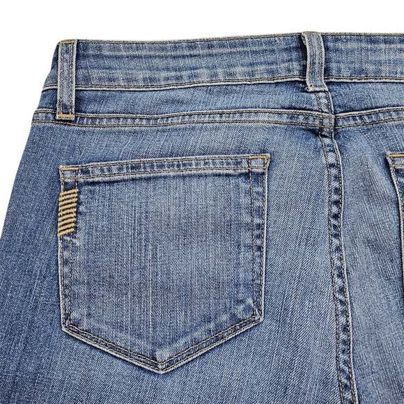 Paige Jeans Womens Size 29 Verdugo Ankle Skinny Distressed Mid Rise Light Wash - Picture 7 of 16